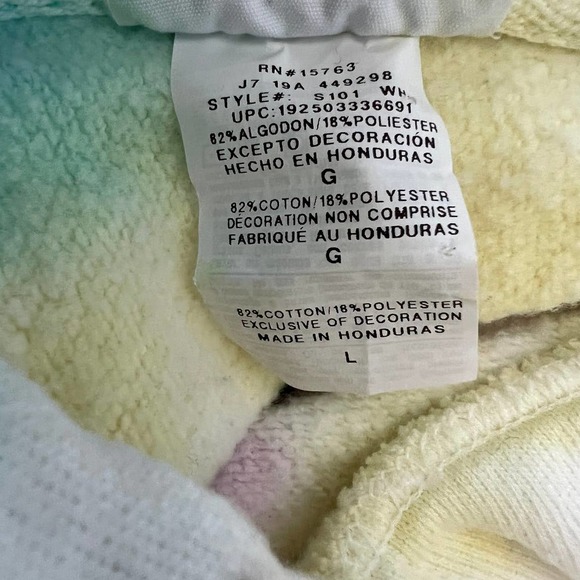 Civil Regime Tie Dyed Hoodie Sweatshirt - Picture 12 of 14